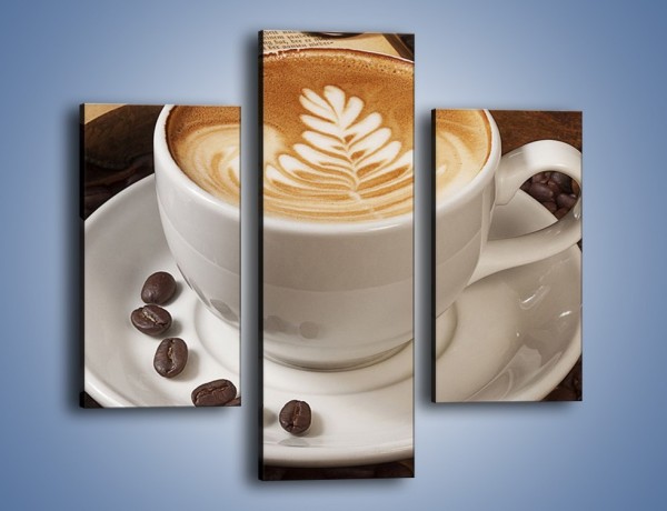 Obraz na płótnie – Czas na kawę – trzyczęściowy JN353W3