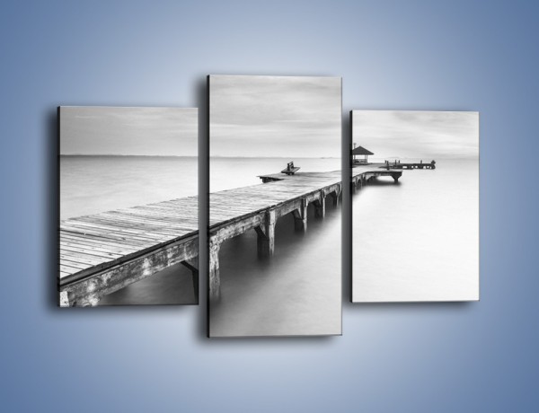 Obraz na płótnie – Most w sepii – trzyczęściowy KN1355AW3