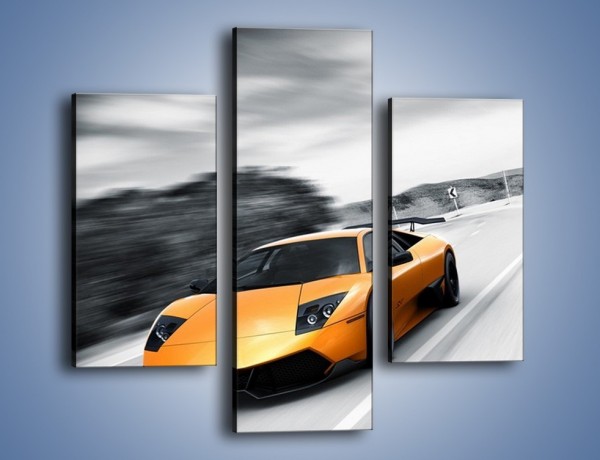 Obraz na płótnie – Lamborghini Murcielago – trzyczęściowy TM058W3