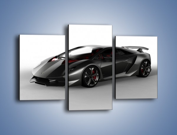Obraz na płótnie – Lamborghini Sesto Elemento Concept – trzyczęściowy TM060W3