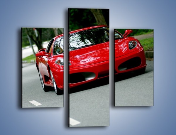Obraz na płótnie – Ferrari F430 i Ferrari Enzo – trzyczęściowy TM090W3
