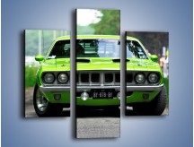 Obraz na płótnie – Plymouth Barracuda – trzyczęściowy TM130W3