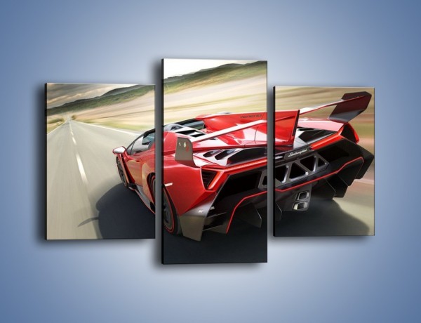 Obraz na płótnie – Lamborghini Veneno Roadster – trzyczęściowy TM211W3