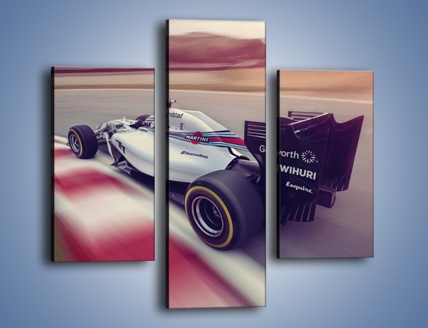Obraz na płótnie – Formula 1 Williams Martini Racing – trzyczęściowy TM212W3