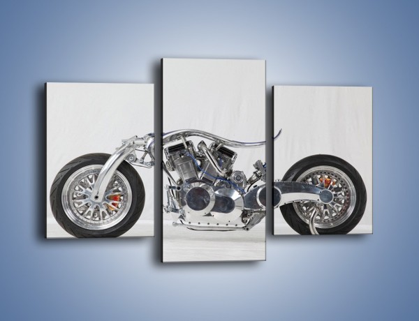 Obraz na płótnie – Niepowtarzalny motocykl – trzyczęściowy TM228W3