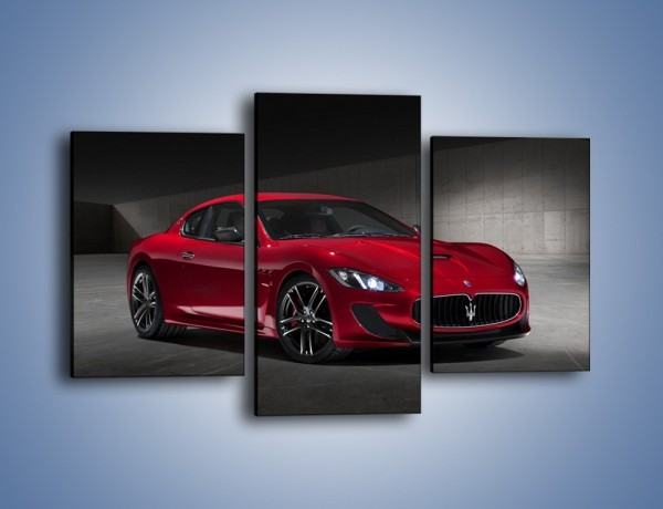 Obraz na płótnie – Maserati GranTurismo Centennial Edition – trzyczęściowy TM240W3