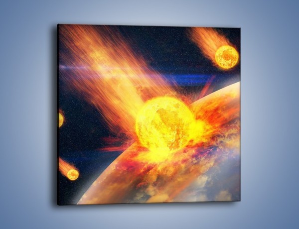 Obraz na płótnie – Atak kula ognia – jednoczęściowy kwadratowy GR532