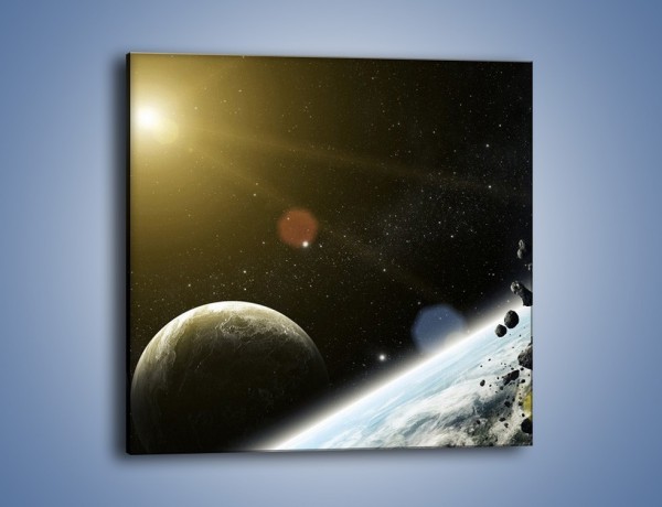 Obraz na płótnie – Dotrzeć między planety – jednoczęściowy kwadratowy GR534