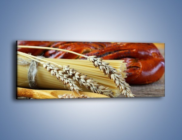 Obraz na płótnie – Chleb pszenno-kukurydziany – jednoczęściowy panoramiczny JN090