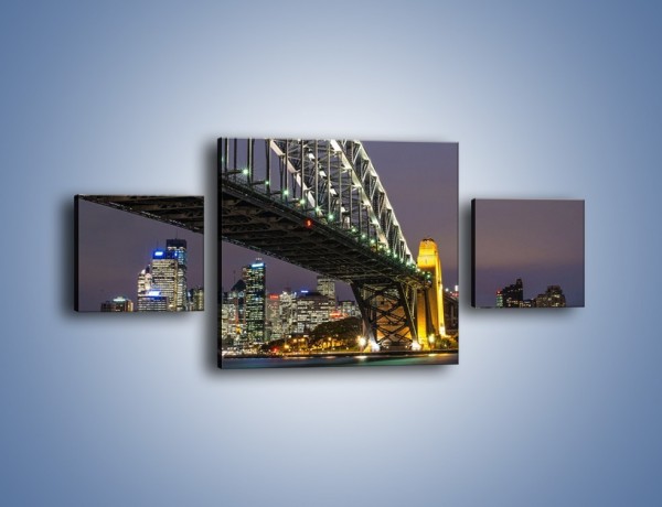 Obraz na płótnie – Sydney Harbour Bridge – trzyczęściowy AM803W4