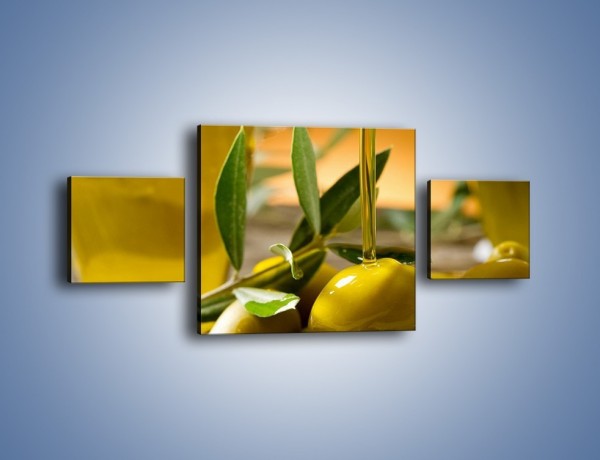 Obraz na płótnie – Oliwa z oliwek – trzyczęściowy JN195W4