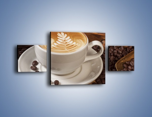 Obraz na płótnie – Czas na kawę – trzyczęściowy JN353W4