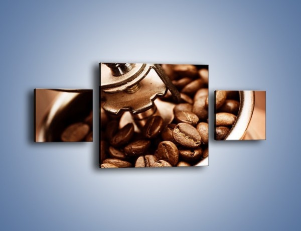 Obraz na płótnie – Kawa w młynku – trzyczęściowy JN361W4