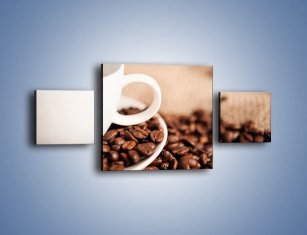 Obraz na płótnie – Kawa z bliska – trzyczęściowy JN431W4
