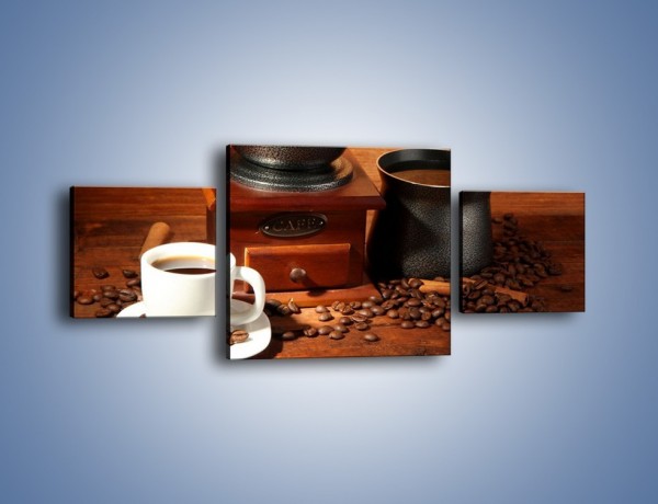 Obraz na płótnie – Młynek do kawy – trzyczęściowy JN437W4