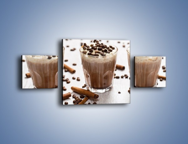 Obraz na płótnie – Mrożona kawa na upały – trzyczęściowy JN609W4