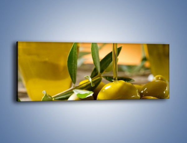 Obraz na płótnie – Oliwa z oliwek – jednoczęściowy panoramiczny JN195