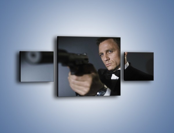 Obraz na płótnie – Bond. james bond – trzyczęściowy L239W4