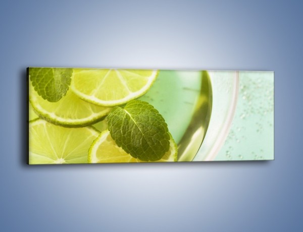 Obraz na płótnie – Lemoniada idealna na upały – jednoczęściowy panoramiczny JN252