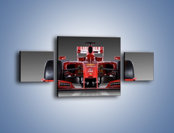 Obraz na płótnie – Scuderia Ferrari Formula 1 – trzyczęściowy TM061W4