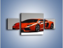 Obraz na płótnie – Lamborghini Aventador – trzyczęściowy TM067W4