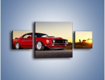 Obraz na płótnie – Ford Boss 302 Mustang – trzyczęściowy TM170W4