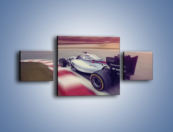 Obraz na płótnie – Formula 1 Williams Martini Racing – trzyczęściowy TM212W4