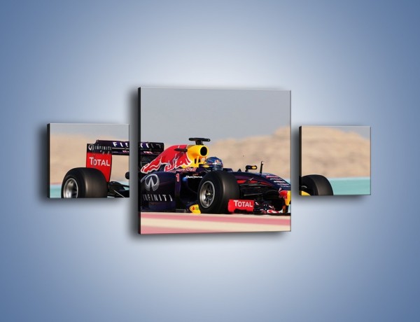 Obraz na płótnie – F1 Infiniti Red Bull – trzyczęściowy TM241W4