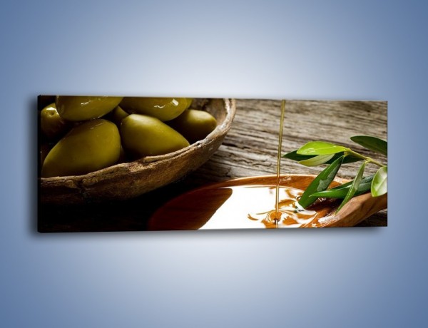 Obraz na płótnie – Bogactwa wydobyte z oliwek – jednoczęściowy panoramiczny JN270