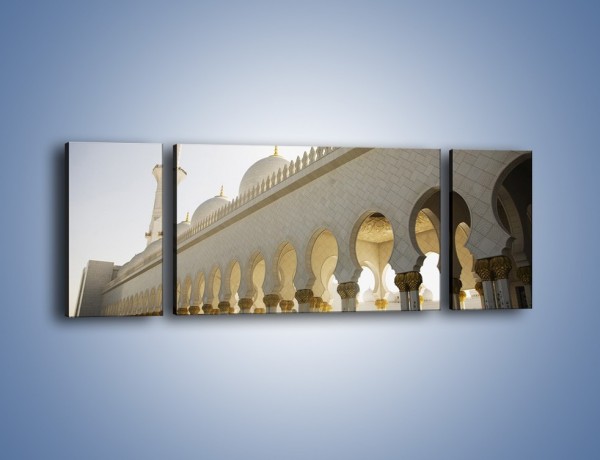 Obraz na płótnie – Bliskowschodnia architektura – trzyczęściowy AM177W5