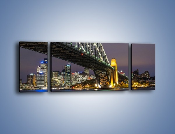 Obraz na płótnie – Sydney Harbour Bridge – trzyczęściowy AM803W5