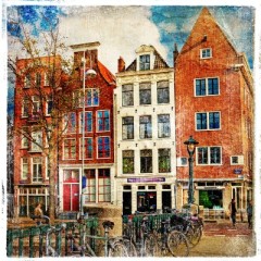 Amsterdam w stylu vintage - AM258