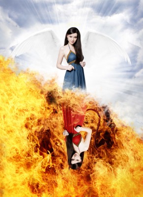 Aniołek czy diablica - L016
