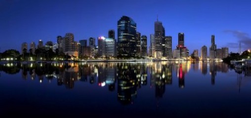 Brisbane w Australii nocą - AM354