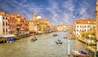 Canal Grande w Wenecji o poranku - AM617