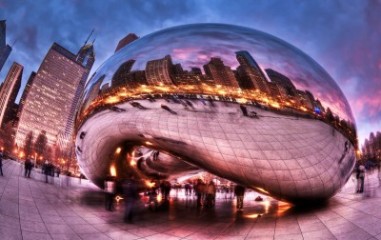 Cloud Gate w Chicago - AM352