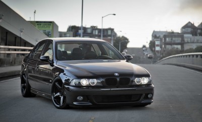 Czarne BMW E39 M5 - TM072