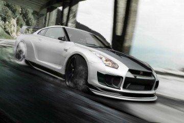 Driftujący Nissan GTR - TM007