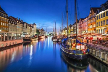 Kanał Nyhavn w Kopenhadze - AM716