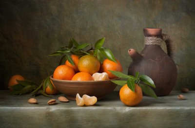 Miska nazrywanych pomarańczy - JN381