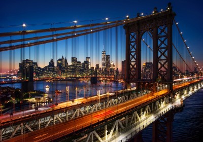 Nowojorskie mosty na tle Manhattanu - AM751