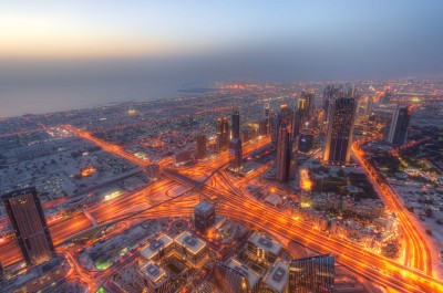 Panorama Dubaju o poranku - AM538