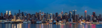 Panorama Nowego Yorku w nocy - AM809