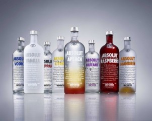 Smakowe wódki absolut - JN753