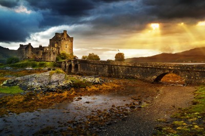 Zamek Eilean Donan w Szkocji - AM697