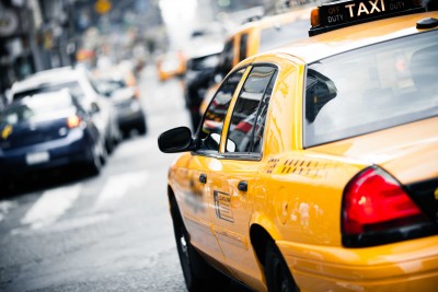 Żółta taksówka w Nowym Yorku - TM150