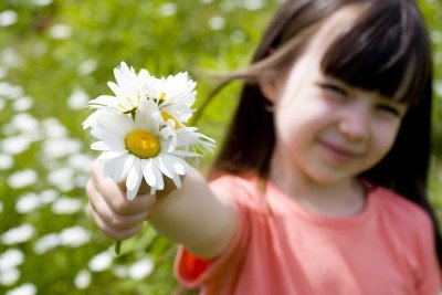 Kwiatki od małej dziewczynki - L255
